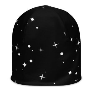 Beanie kepurė. 'Galactic Drifter' dizainas
