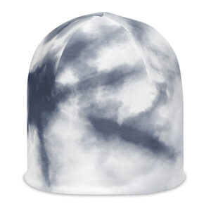 Beanie kepurė. 'Misty Waves' dizainas