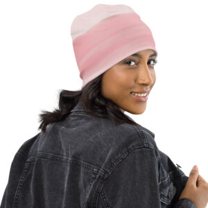 Beanie kepurė. 'Cotton Candy' dizainas