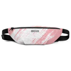 Fanny pack rankinė. 'Blush Streak' dizainas