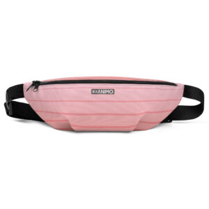 Fanny pack rankinė. 'Pink Mist Lines' dizainas