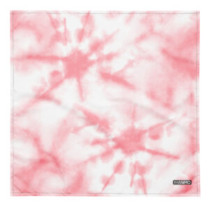 Multifunkcinė bandana. 'Pink Fizz' dizainas