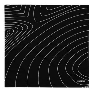 Multifunkcinė bandana. 'Midnight Vibes' dizainas