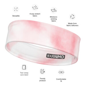 Elastinga galvos juosta. 'Soft Mirage' dizainas