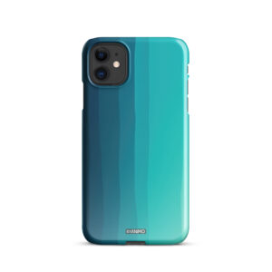 Snap dėklas įv. iPhone modeliams. 'Arctic flow' dizainas