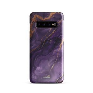 Snap dėklas įv. Samsung modeliams. 'Aurora Marble' dizainas