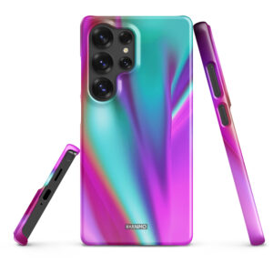 Snap dėklas įv. Samsung modeliams. 'Electric Aura' dizainas