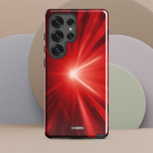 Tough dėklas įv. Samsung modeliams. 'Red Velocity' dizainas