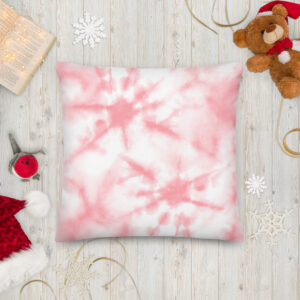 Premium pagalvė su spauda. 'Blush Blooms' dizainas