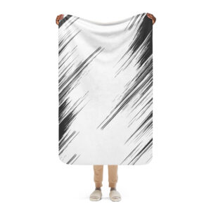 Antklodė su kailiuku, įv. dydžių. 'Dynamic Streaks' dizainas