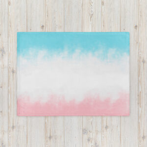 Antklodė be kailiuko, įv. dydžių. 'Pastel Sky' dizainas