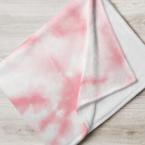 Antklodė be kailiuko, įv. dydžių. 'Blush blooms' dizainas